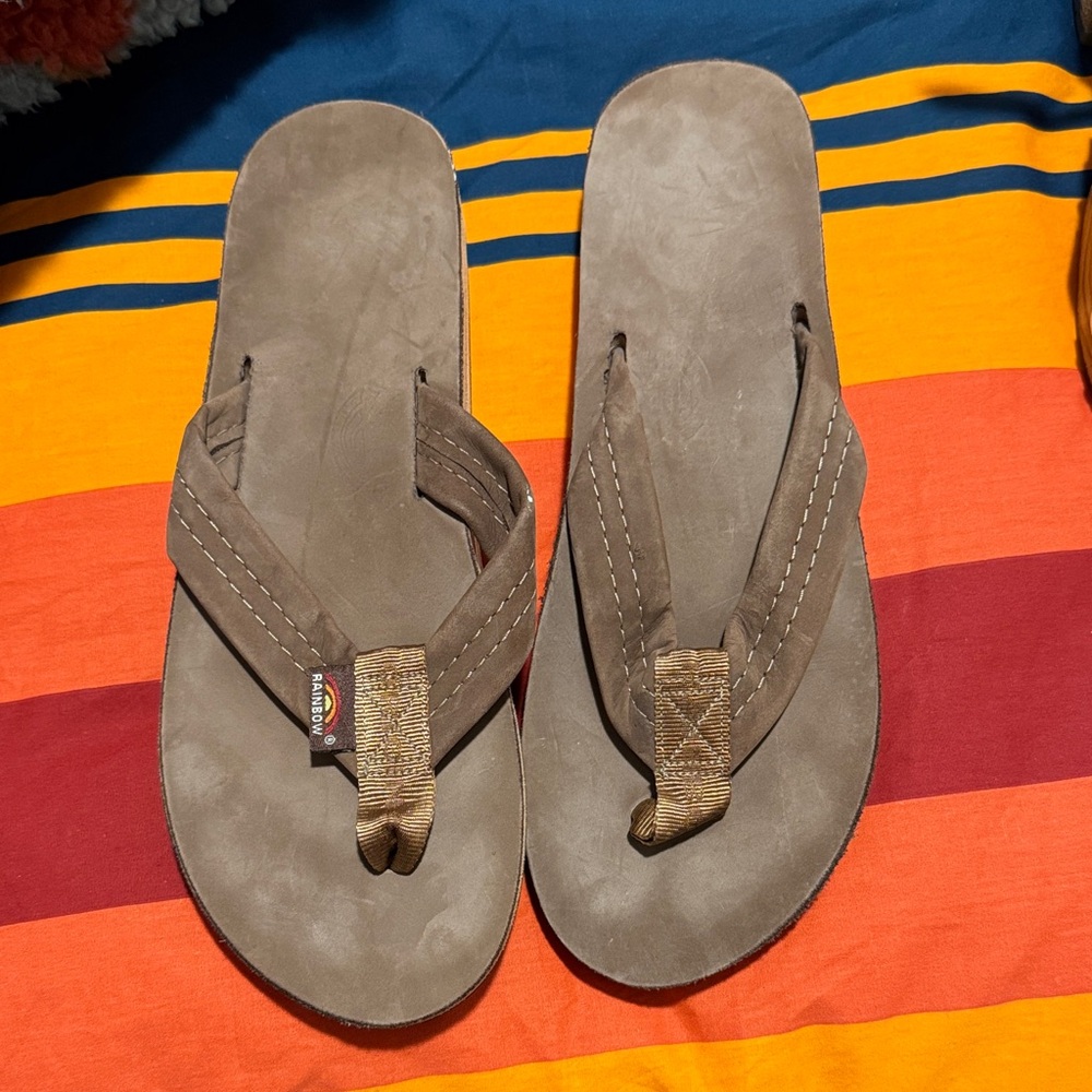 Rainbow chocolate brown Women’s/Men's Sandals